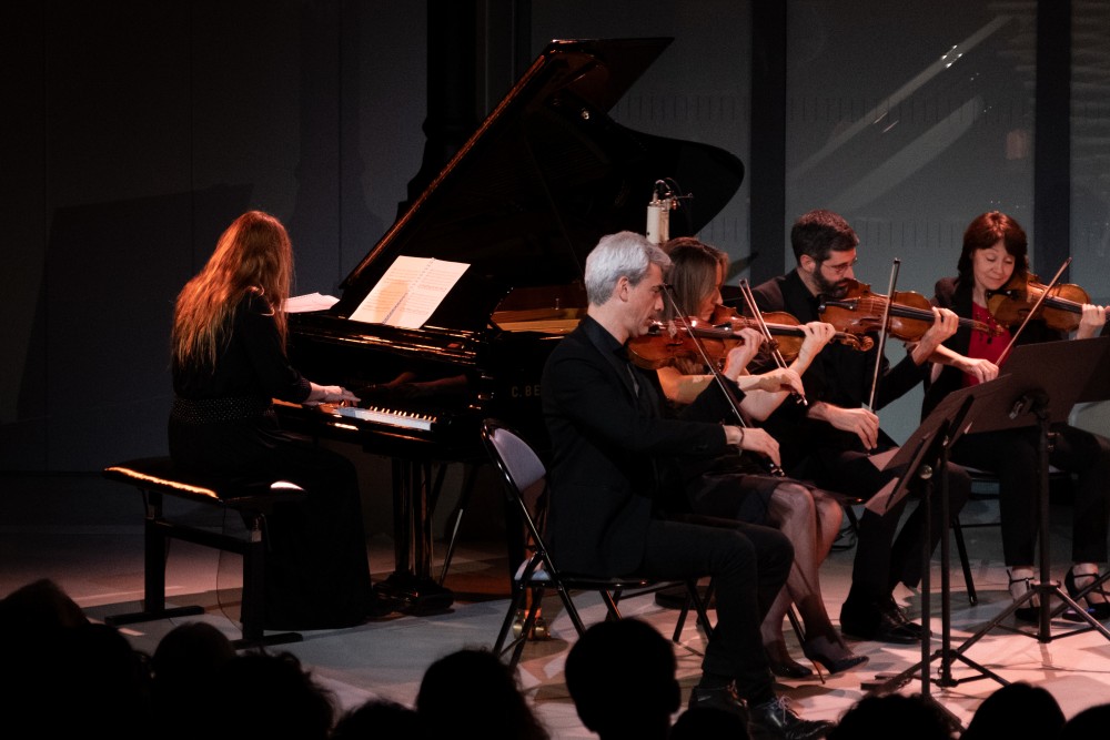 Maya Dunietz & Strings Ensemble Play Emahoy Tsege-Mariam Gebru © Latency