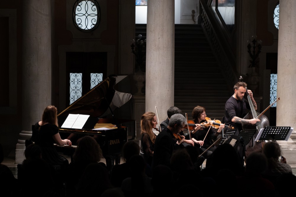 Maya Dunietz & Strings Ensemble Play Emahoy Tsege-Mariam Gebru © Latency